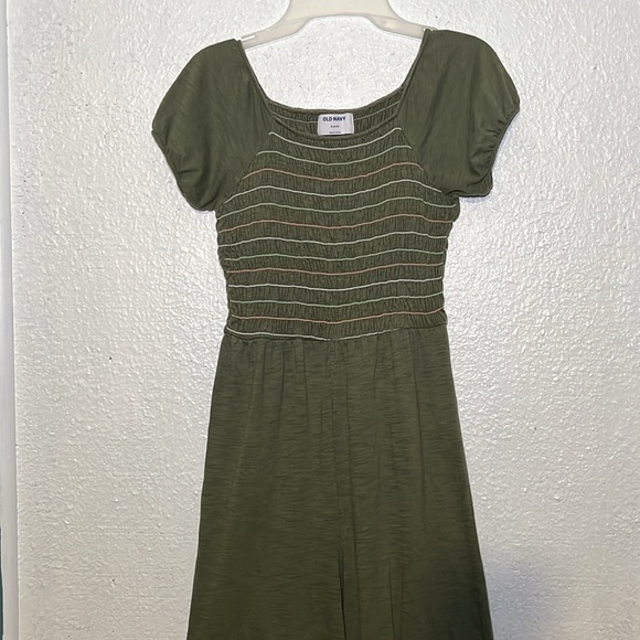 Old Navy Juniors olive green romper size XL - Picture 2 of 9